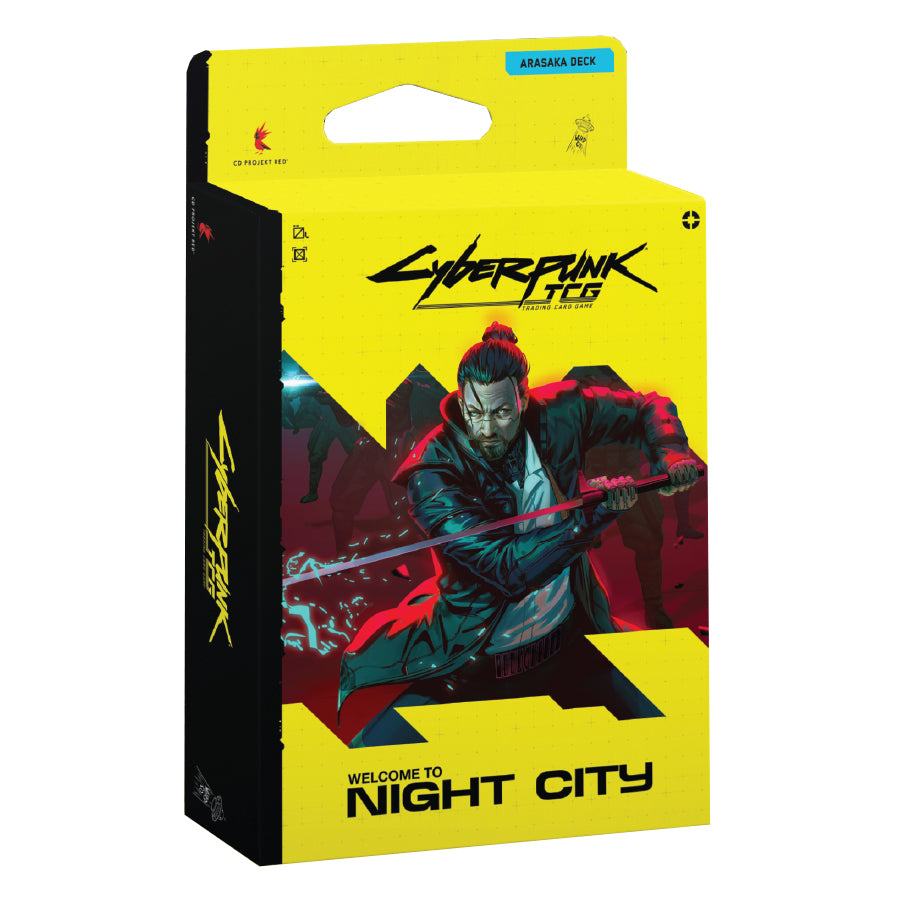 Cyberpunk TCG: Welcome to Night City - Embracing Power Starter Deck