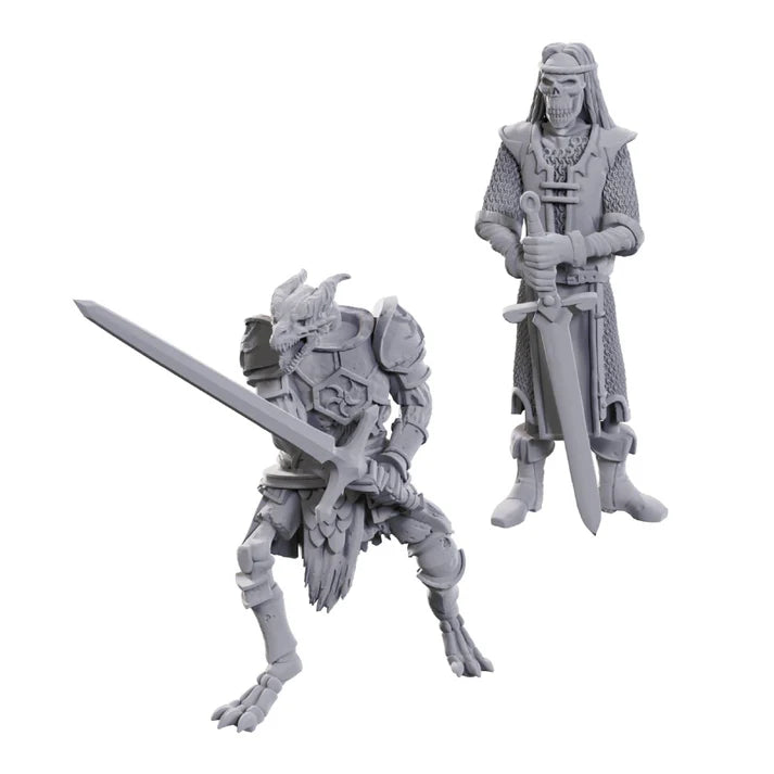 Dungeons & Dragons Nolzur's Marvelous Unpainted Miniatures: Limited Edition 50th Anniversary Skeleton Knights