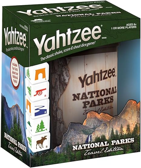 YAHTZEE National Parks Travel Edition