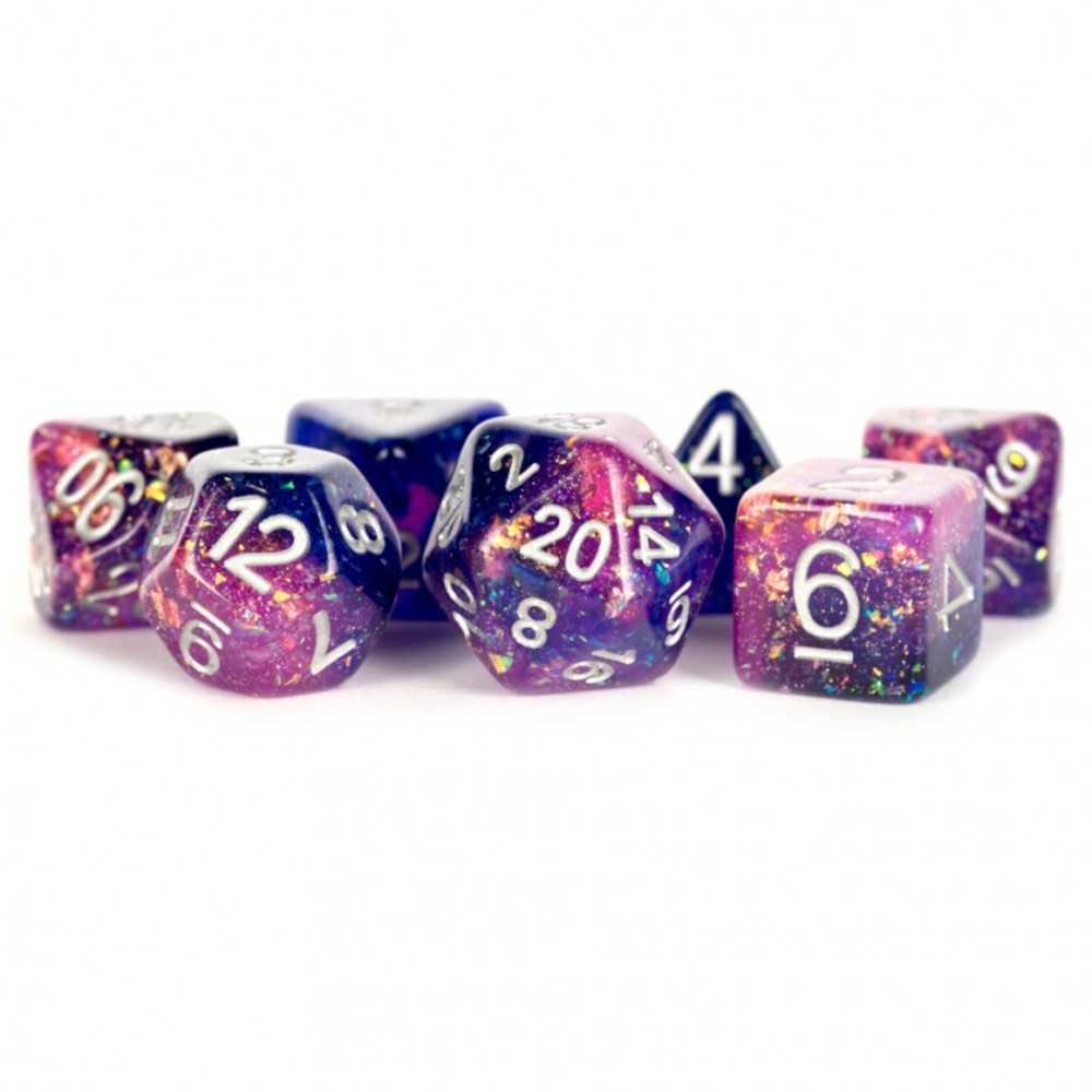 7-Die Set 16mm Resin Eternal: Purple/Blue