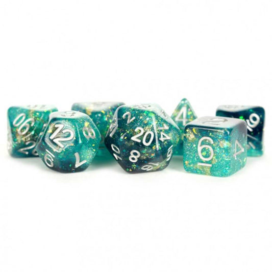 7-Die Set 16mm Resin Eternal: Teal/Black