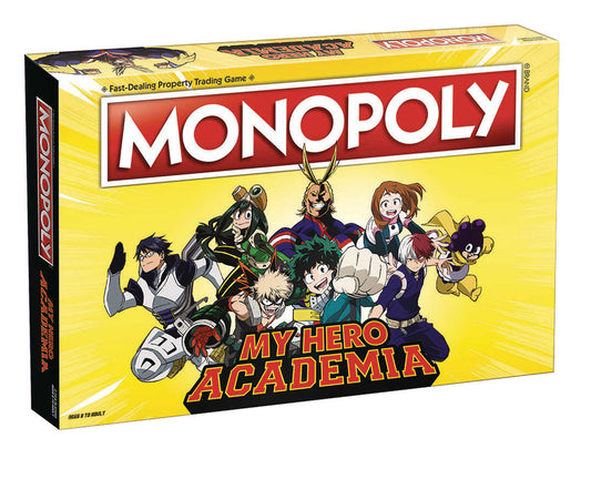 Monopoly My Hero Academia Board Game