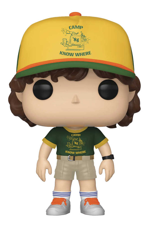 Pop TV Stranger Things Dustin At Camp Vinyl Figure