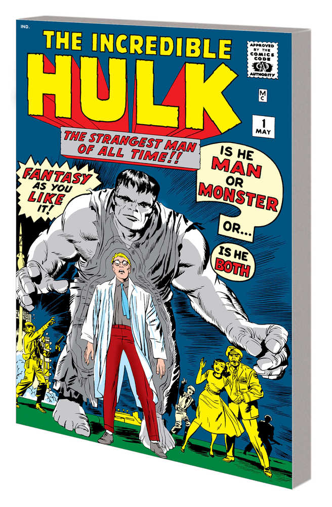 Mighty Marvel Masterworks Incredible Hulk Graphic Novel TPB Volume 01 Green Goliath Direct Market Variant