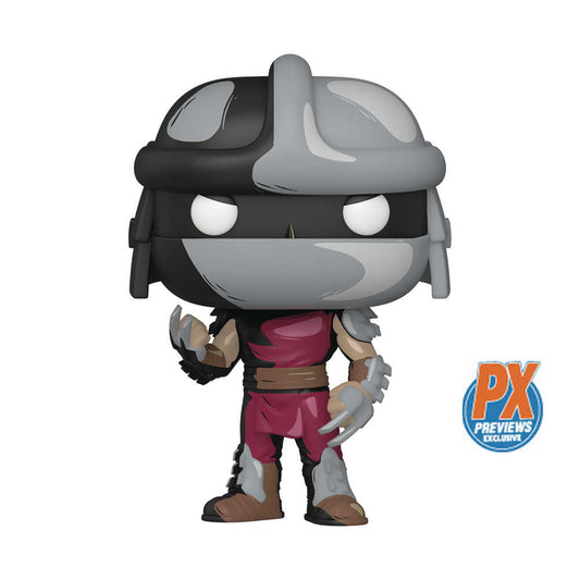 Pop Comics Teenage Mutant Ninja Turtles Shredder Previews Exclusive Vinyl Figure W/Black & White Chase