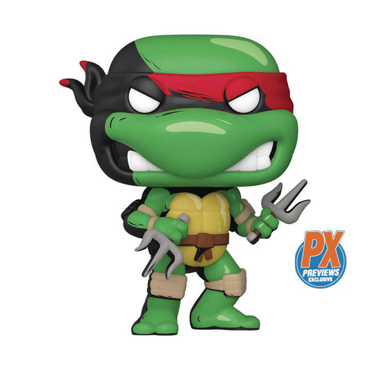 Pop Comics Teenage Mutant Ninja Turtles Raphael Previews Exclusive Vinyl Figure W/Black & White Chase