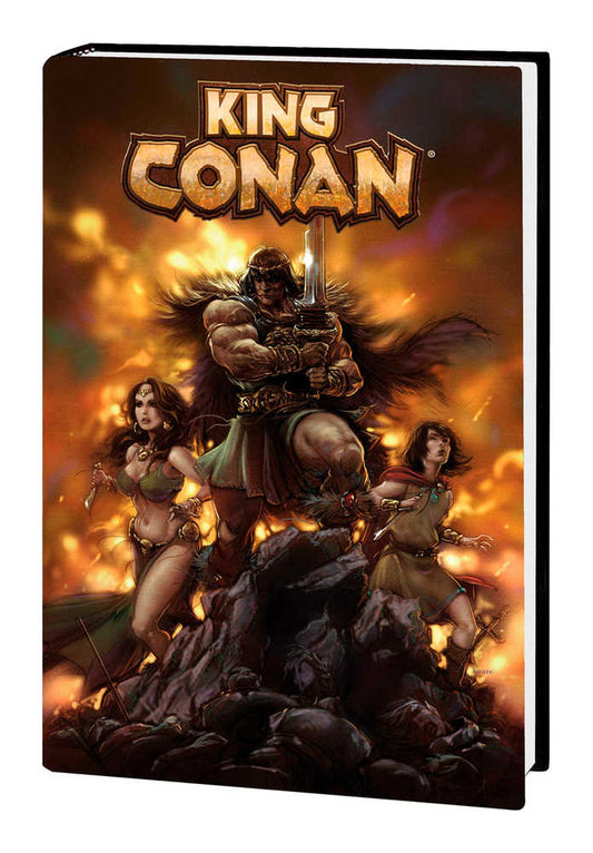 Conan King Original Marvel Years Omnibus Hardcover Volume 01 Andrews Cover