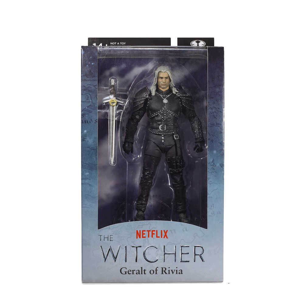 Witcher Netflix Wv2 7in Season 2 Geralt Action Figure Case