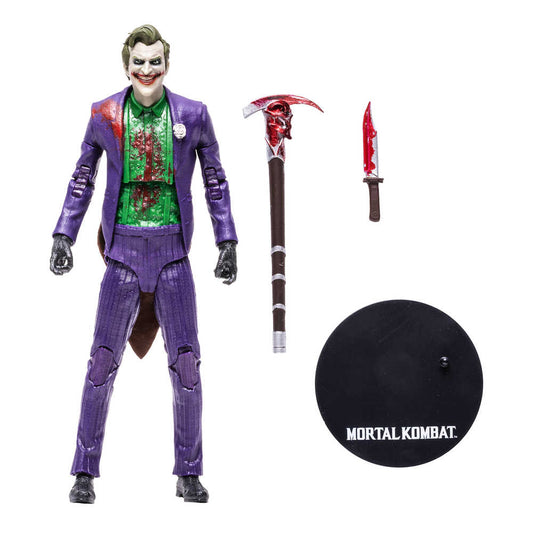 Mortal Kombat Wv8 Bloody Joker 7in Scale Action Figure Case