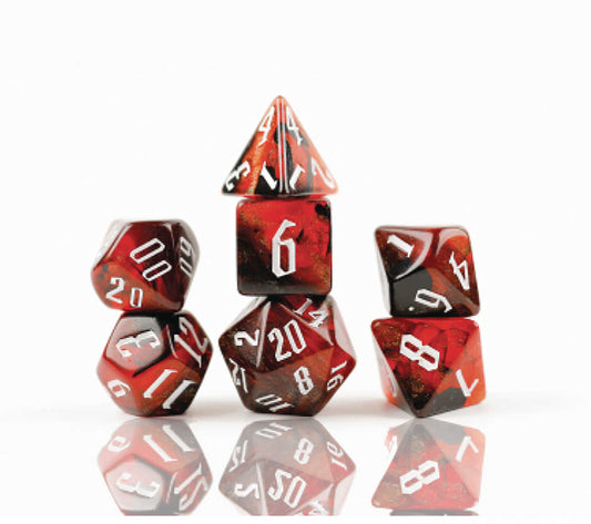 Cherry Nebula Sirius Role Playing Game Dice Set