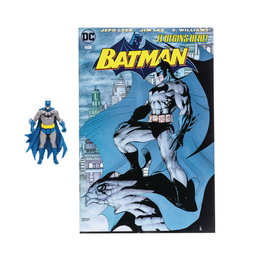 DC Direct Wv1 Batman Hush 3in Action Figure W/Comic Case