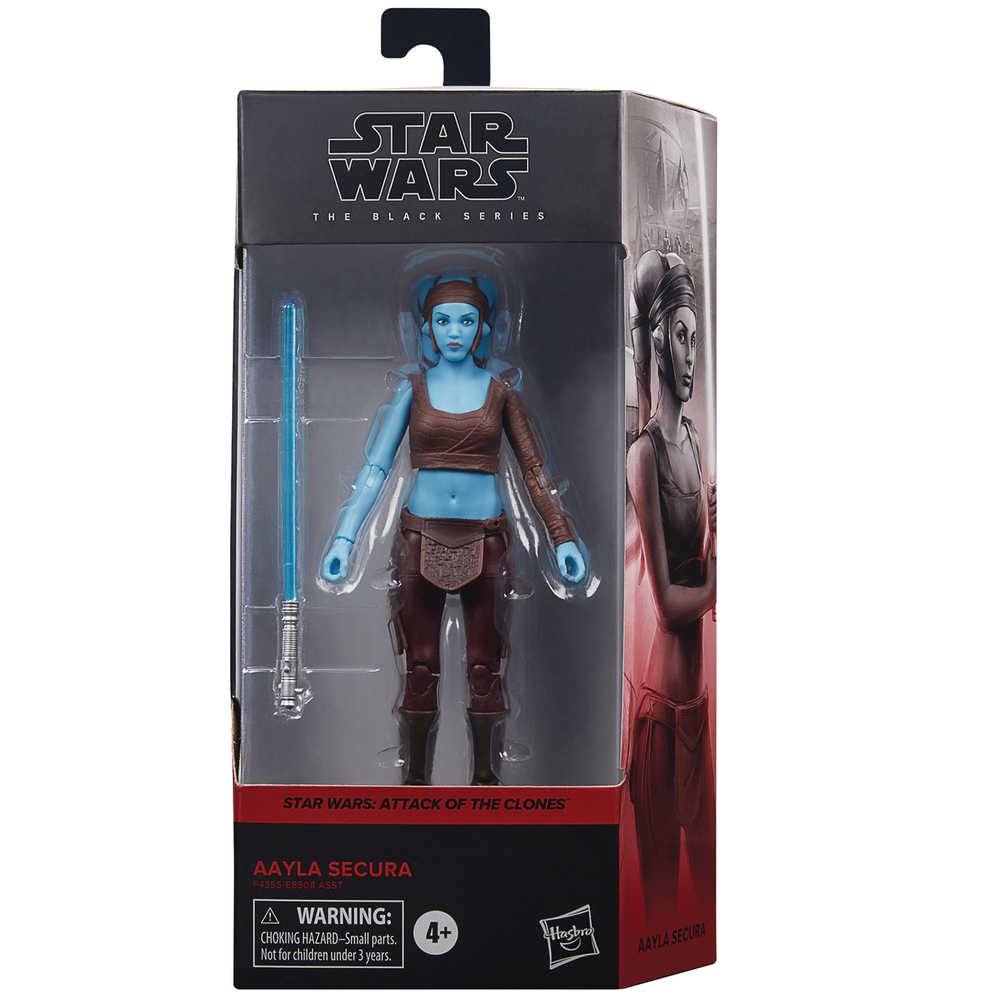 Star Wars Aotc Black Series Aayla Secura 6in Action Figure Case