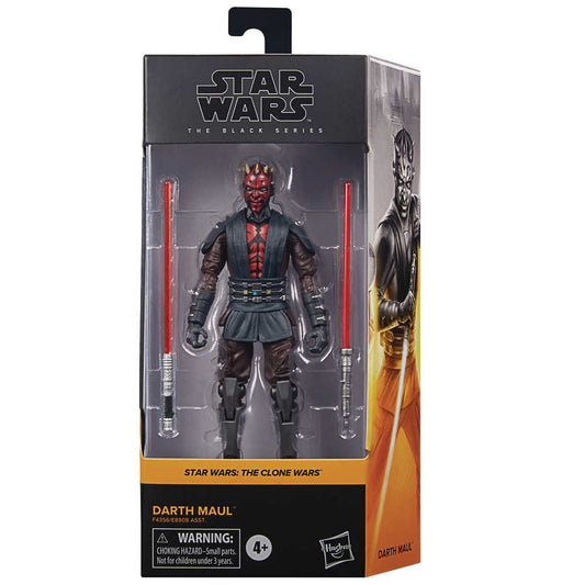 Star Wars Cw Black Series Darth Maul 6in Action Figure Case