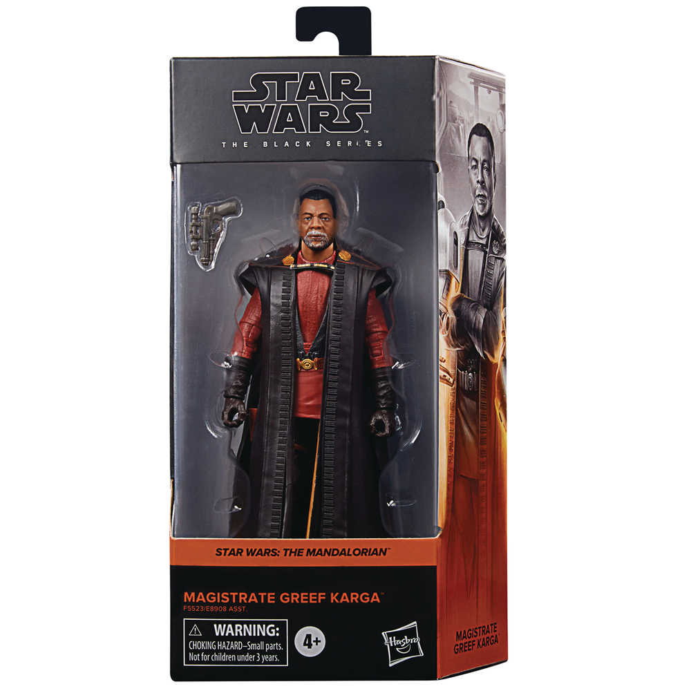 Star Wars Mand Black Series Magistrate Greef Karga 6in Action Figure Case