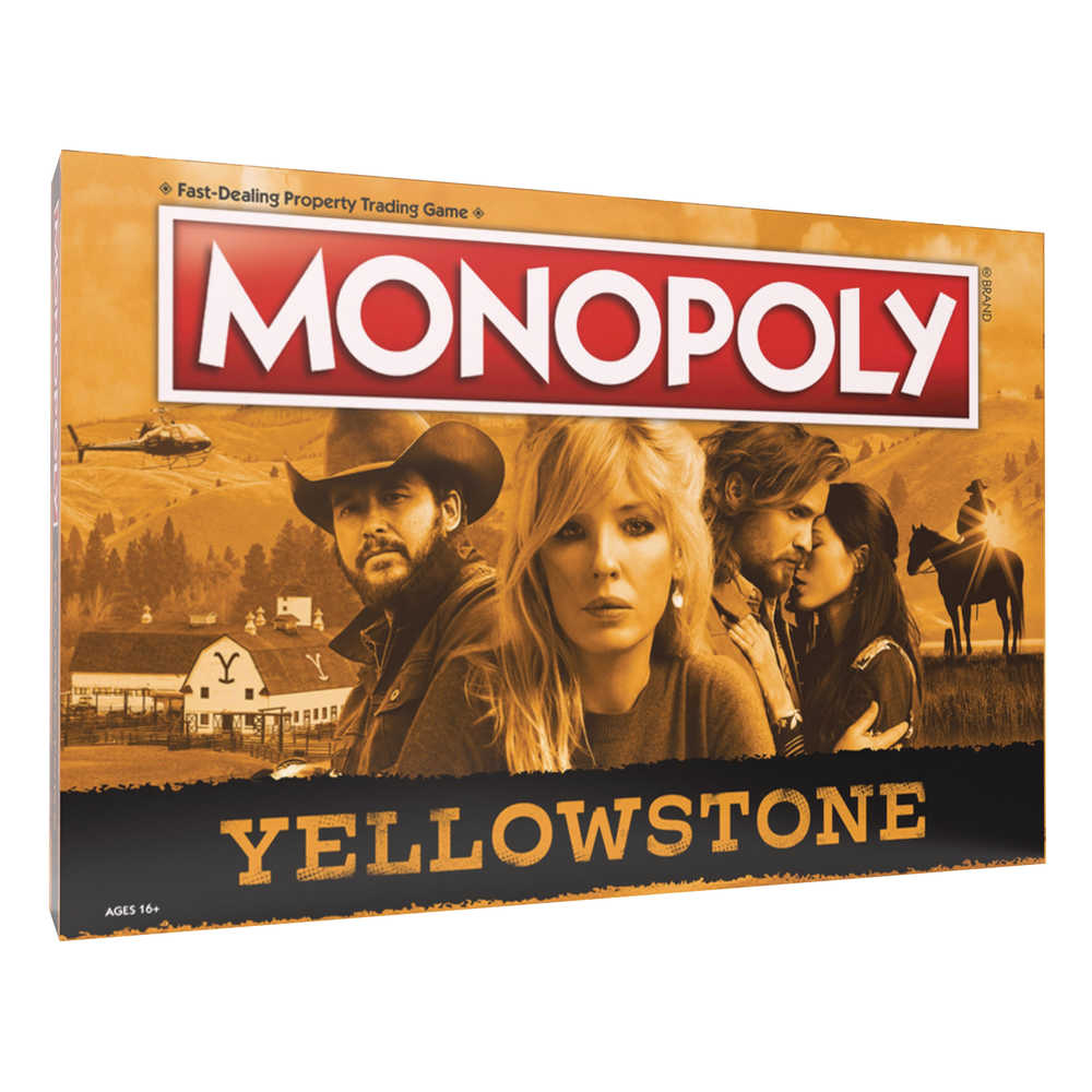 Yellowstone Monopoly Board Game