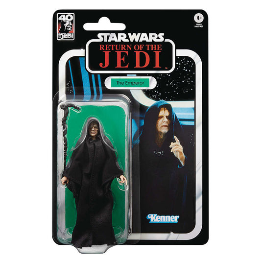 Star Wars Black E6 40th Ann 6in Emperor Action Figure Case