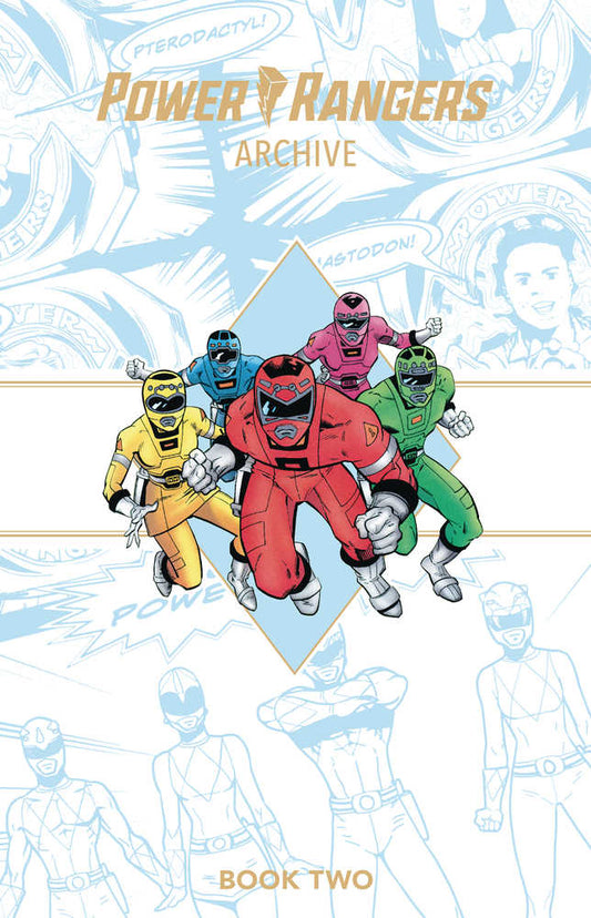 Power Rangers Archive Deluxe Edition Hardcover Book 02